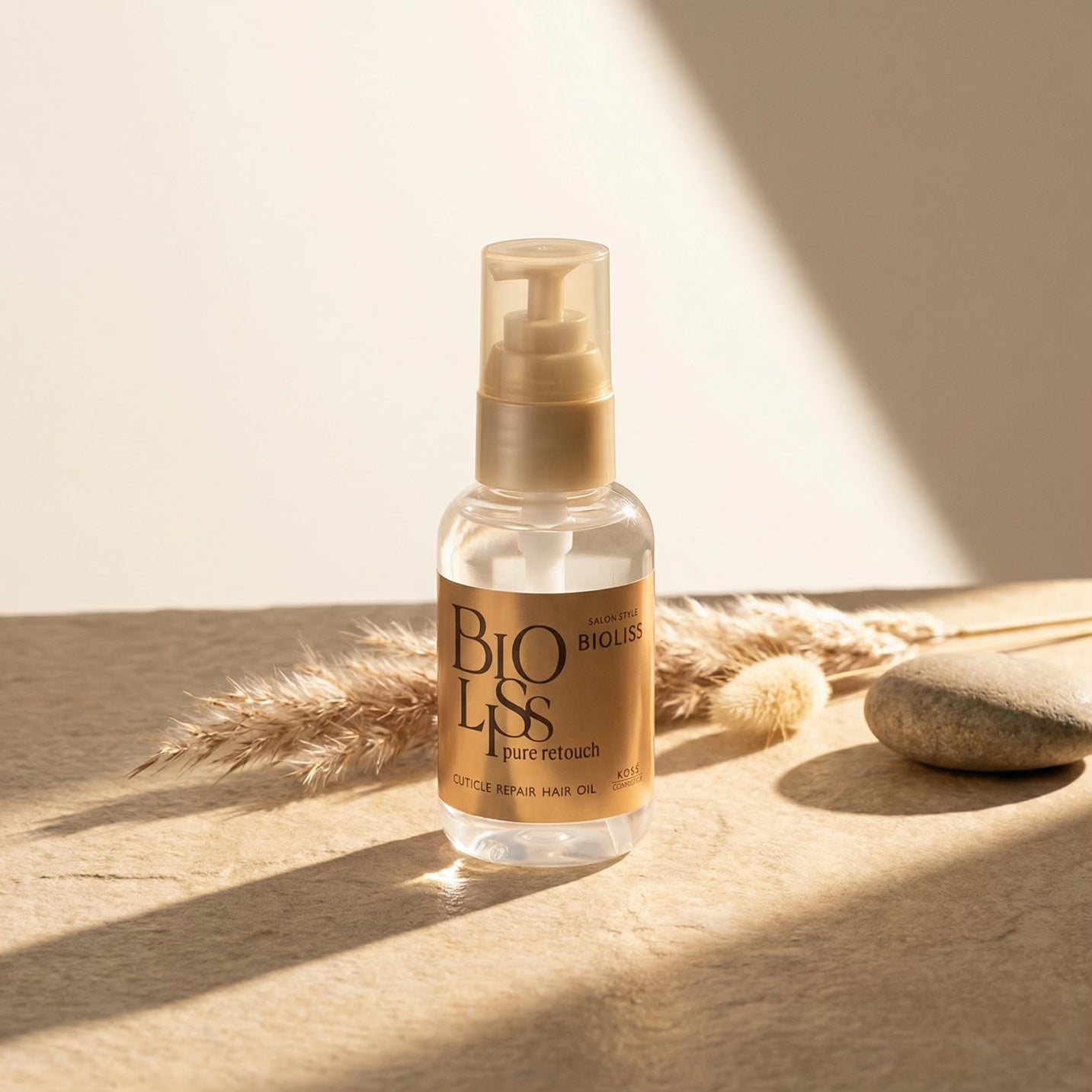 Kose Bioliss Pure Retouch Cuticle Repair Hair Oil 80ml