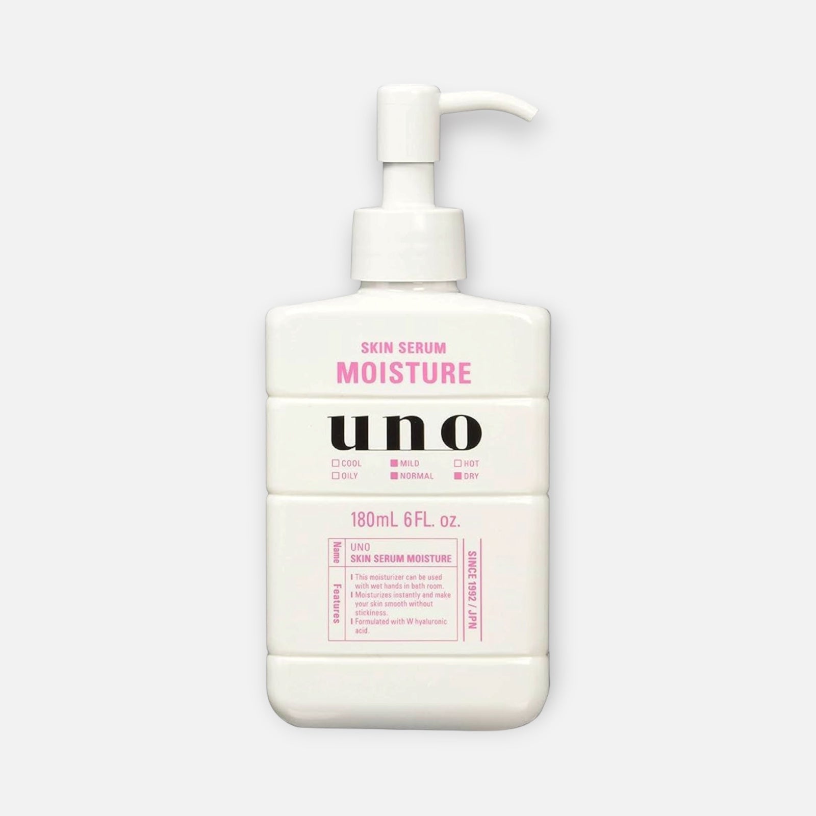 Shiseido Uno for Men Skin Serum Moisture 180ml