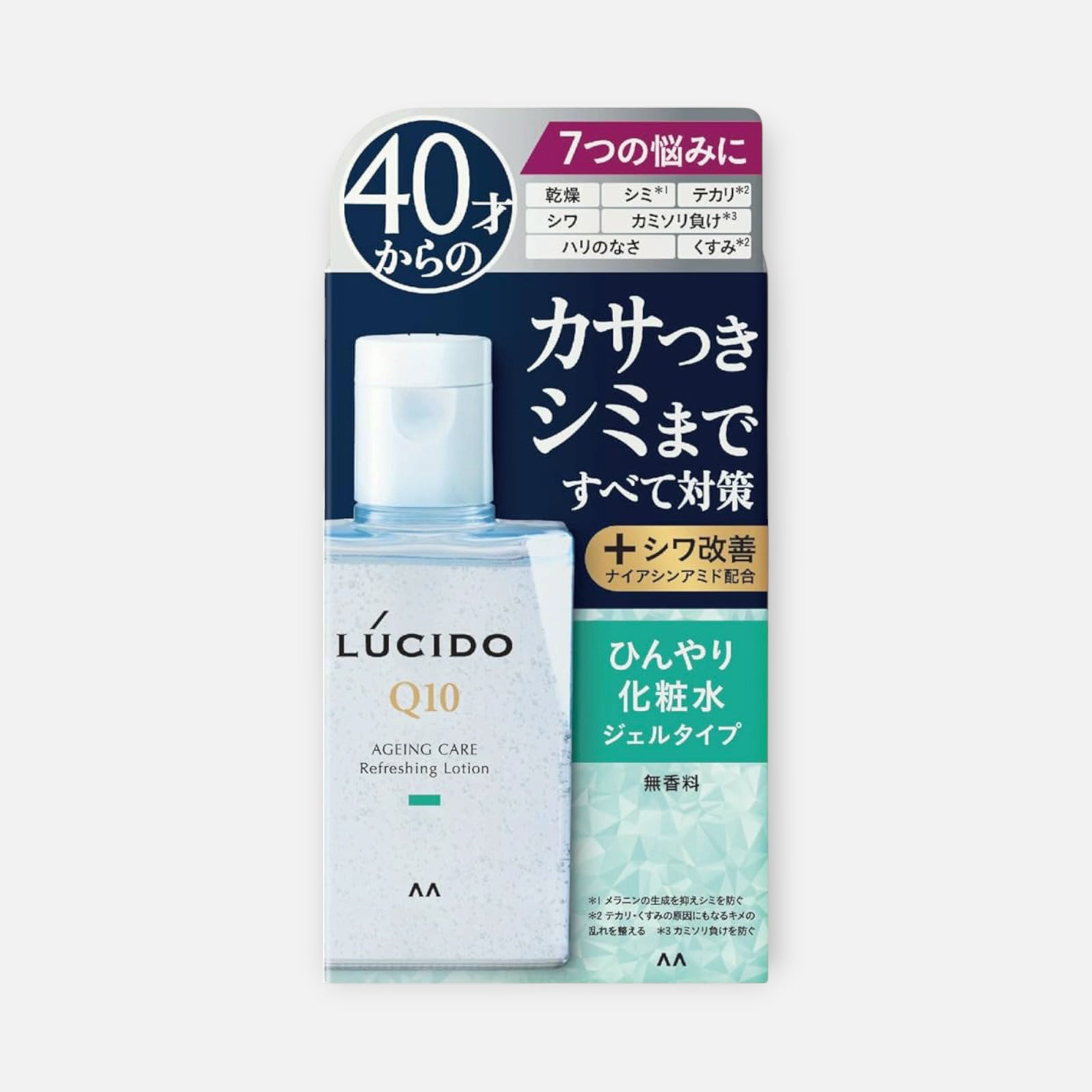 Lucido Q10 Ageing Care Lotion (Refreshing Jelly Type) for Men 110ml