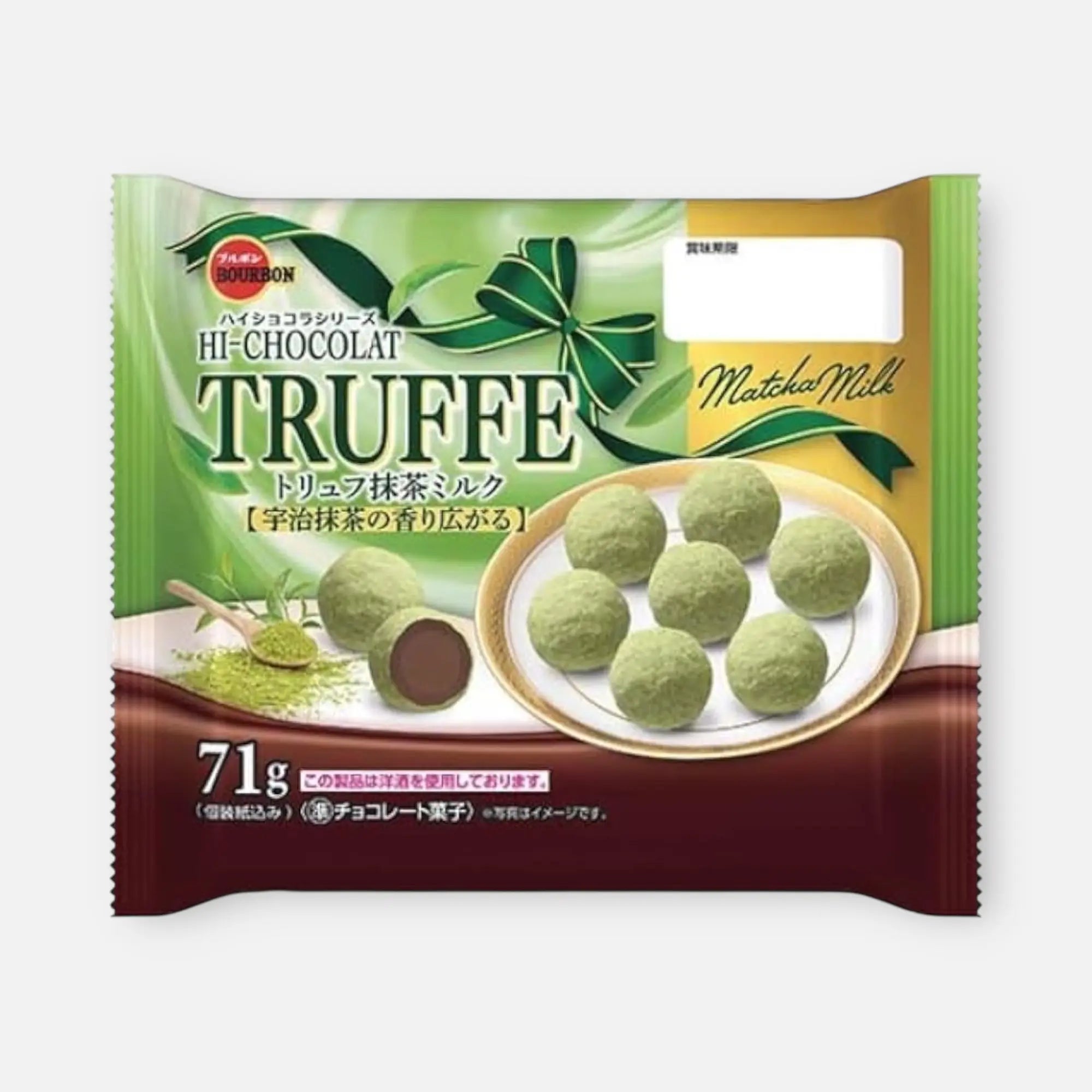 Bourbon Truffe Matcha 71g