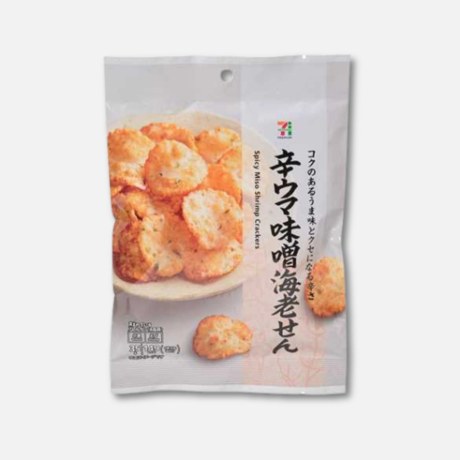 Seven Eleven Spicy Miso Shrimp Crackers 35g
