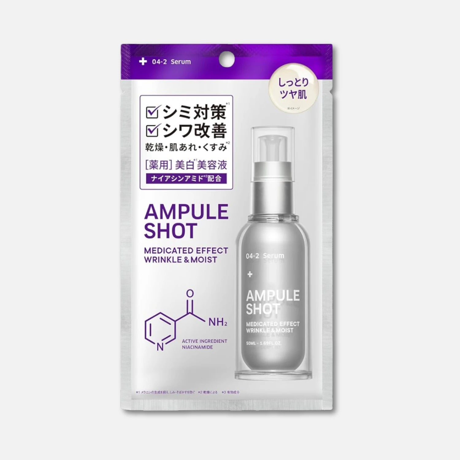 Ampule Shot Niacinamide Wrinkle & Moist Face Serum 50ml