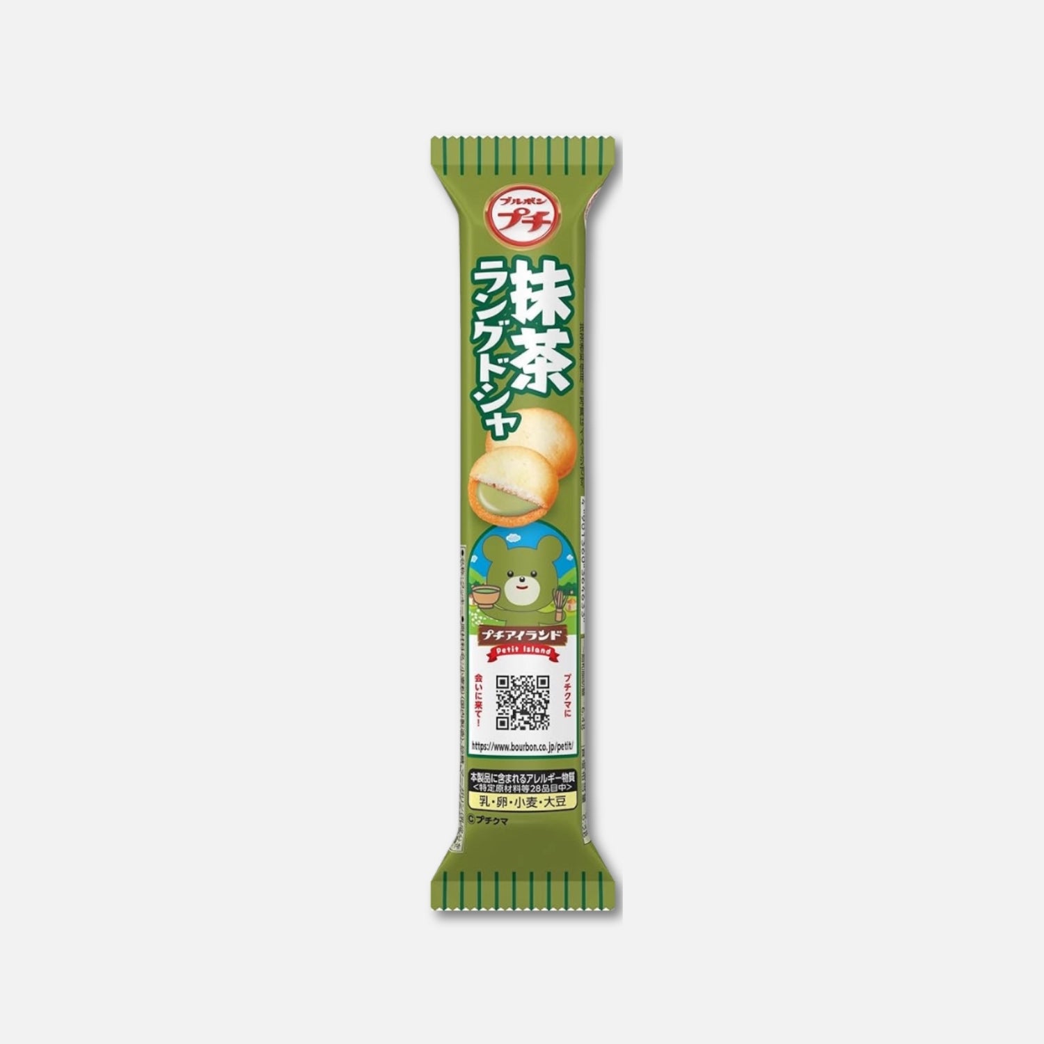 Bourbon Petit Matcha Langue De Chat 40g