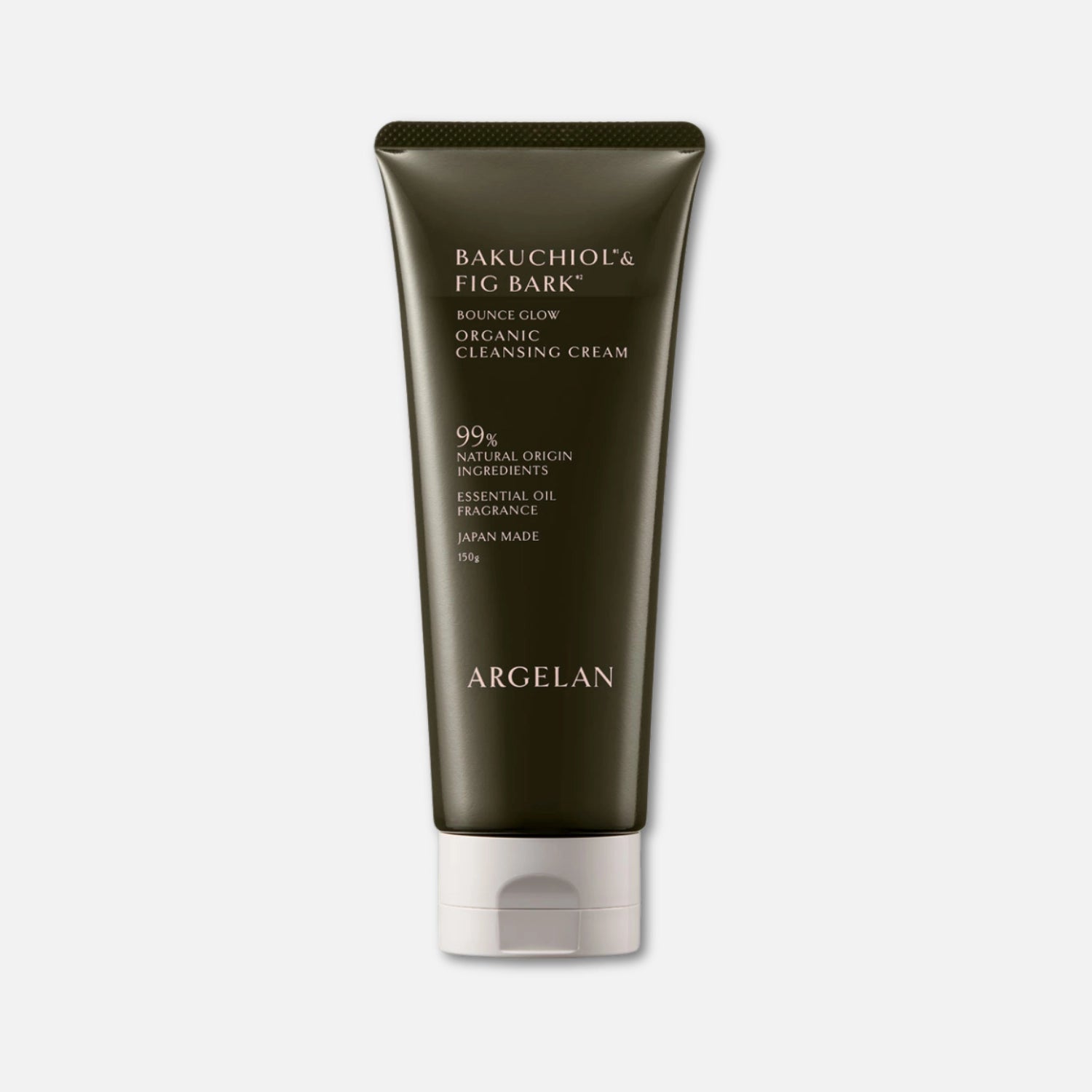 Argelan Bounce Glow Bakuchiol & Fig Bark Organic Cleansing Cream