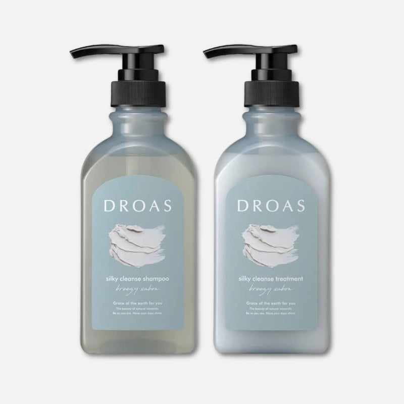 Droas Silky Cleanse Shampoo & Conditioner Set (400ml Each)