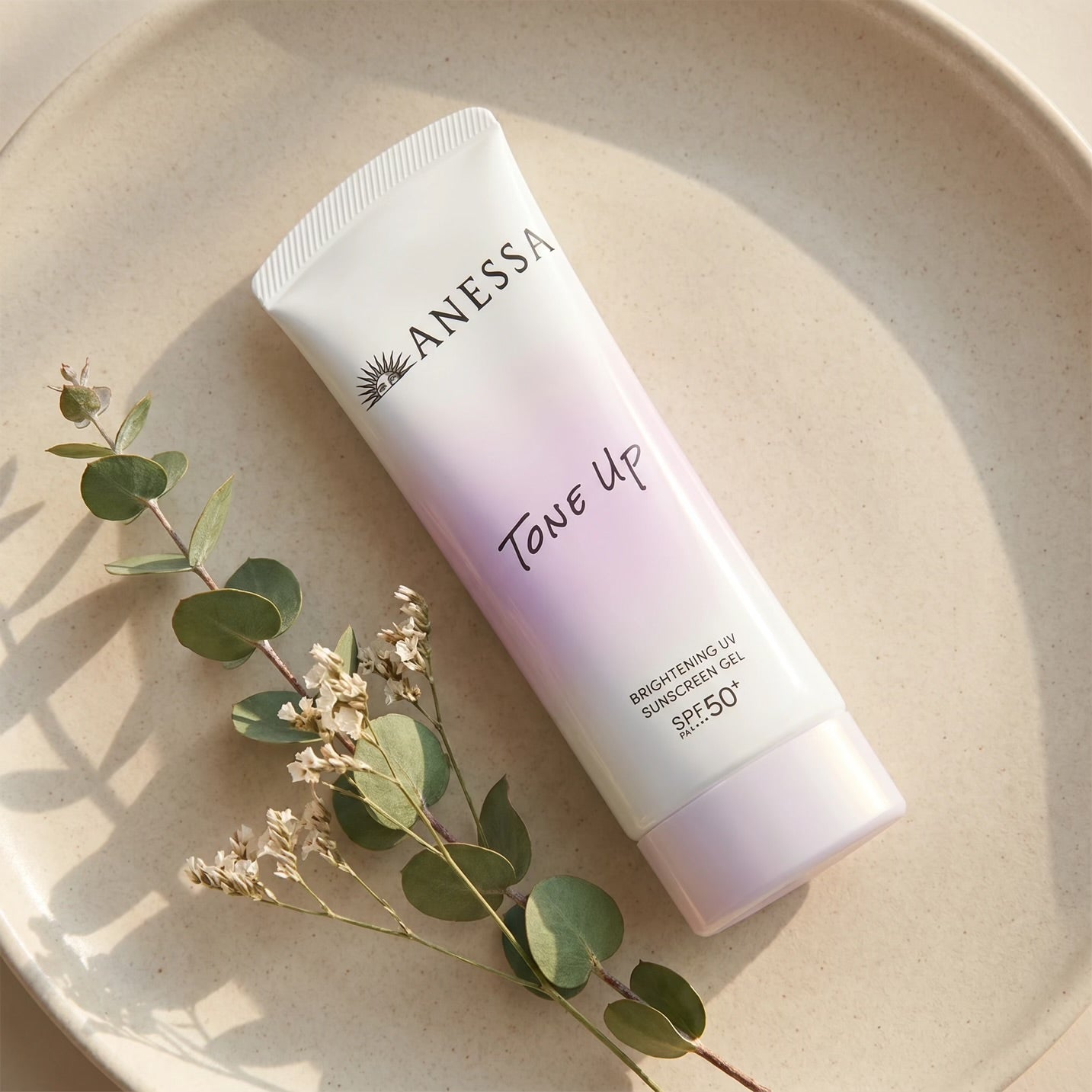 Anessa Tone Up Brightening UV Sunscreen Gel SPF50+/PA++++ 90g
