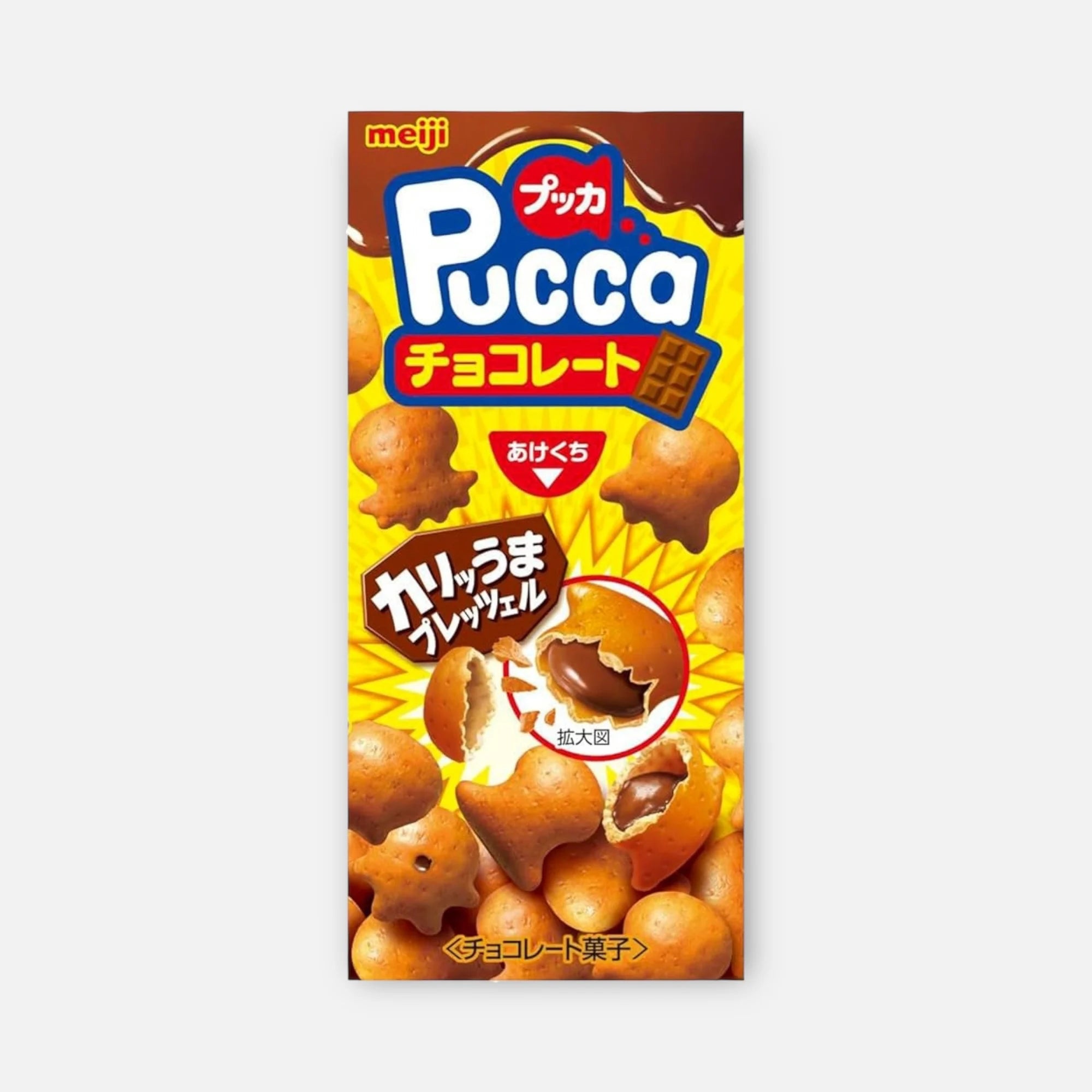 Meiji Pucca Chocolate 39g