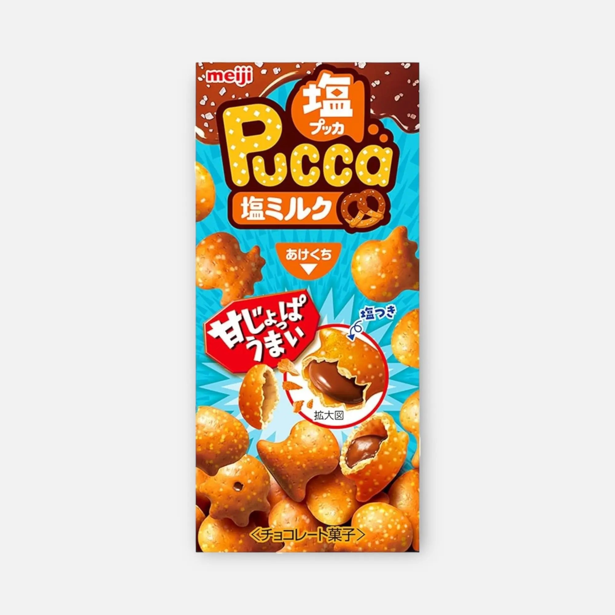 Meiji Pucca Salt Milk Chocolate 39g