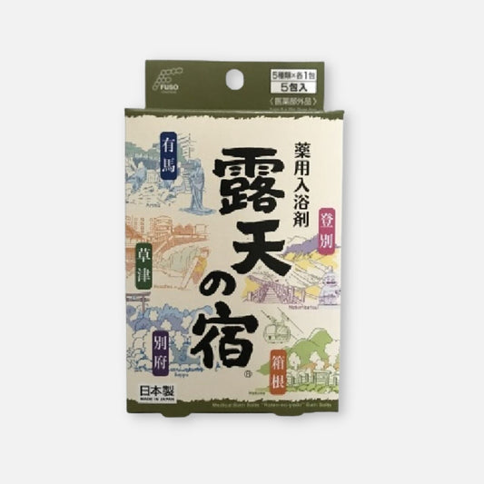 Fuso Roten No Yado Medicated Bath Salts 25g (5 Units) - Buy Me Japan