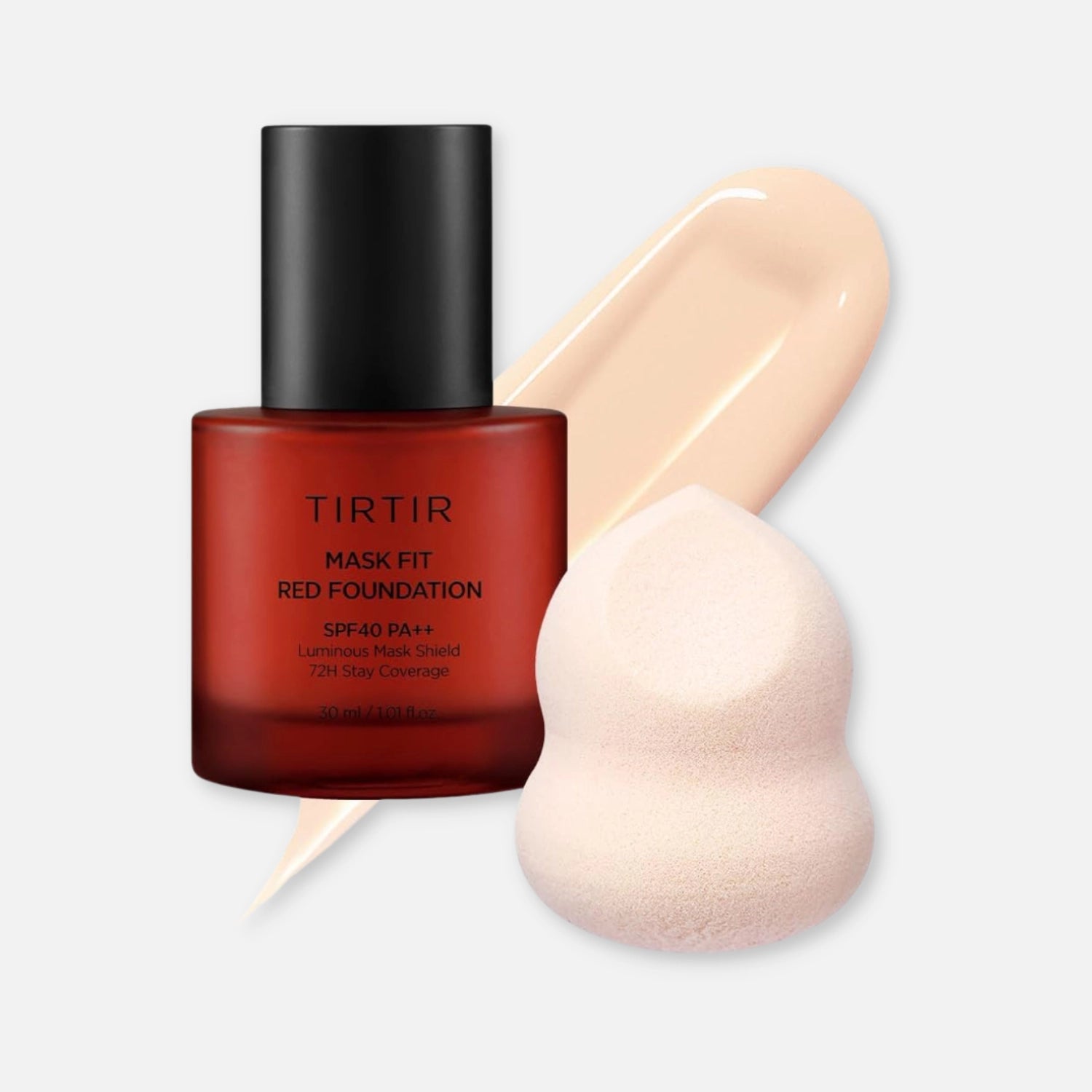 TIRTIR Mask Fit Red Foundation SPF40 PA++ 30ml (Various Shades)