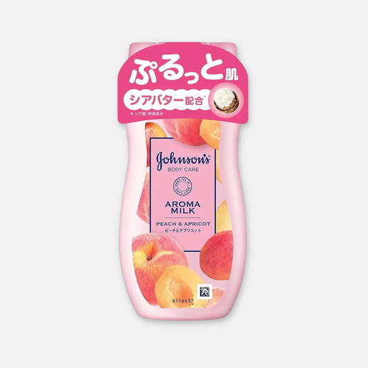 Johnson's Japan Aroma Milk Body Lotion Peach & Apricot 200ml - Buy Me Japan