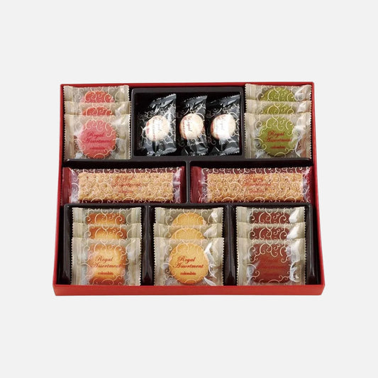 Colombim Royal Assortment Cookies Gift Set (24 Pieces) - Buy Me Japan