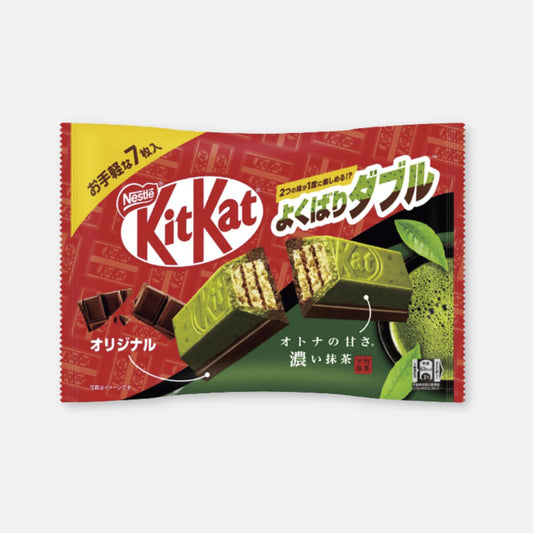 Kit Kat Japan Double Matcha Chocolate 7 Mini Pieces - Buy Me Japan