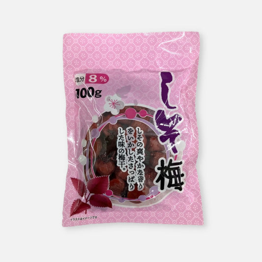 Iwata Foods Shiso Umeboshi Pickled Plum 100g - Buy Me Japan