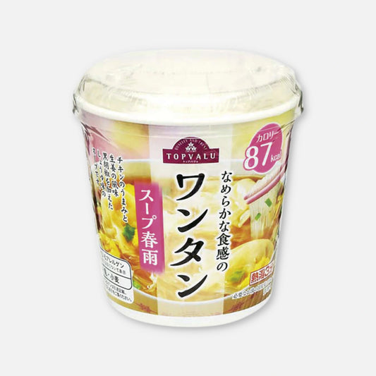 Topvalu Harusame Wantan Cup Soup 30g - Buy Me Japan