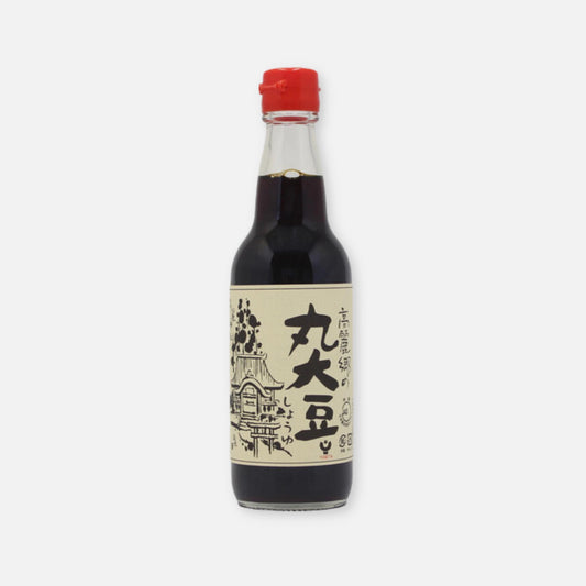 Yugeta Shoyu Whole Bean Soy Sauce Glass Bottle 360ml - Buy Me Japan