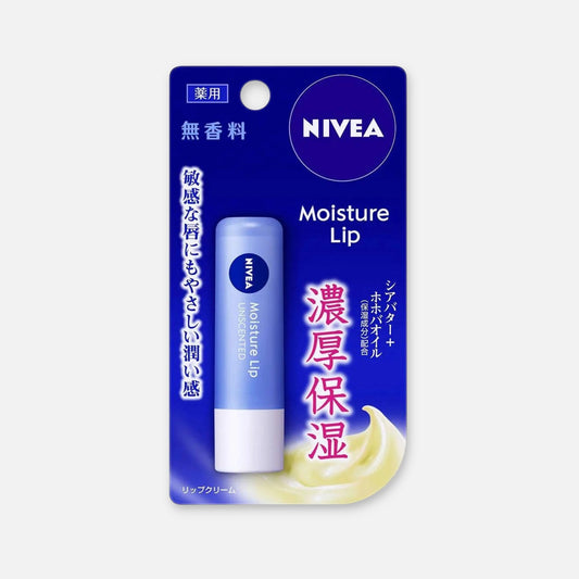 Nivea Japan Moisture Lip Unscented 3.9g - Buy Me Japan