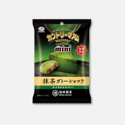 Fujiya Country Maam Mini Matcha Gateau Chocolat Soft Cookies 42g - Buy Me Japan