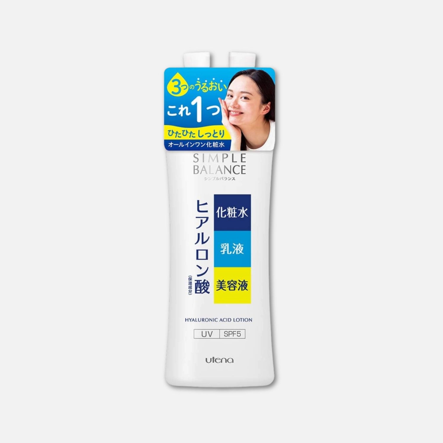 Utena Simple Balance Hyaluronic Acid Lotion 220ml