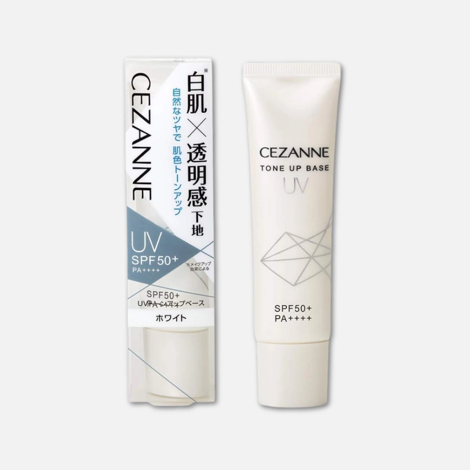 Cezanne Tone Up Base UV SPF50+/PA++++ 30g (Various Shades)