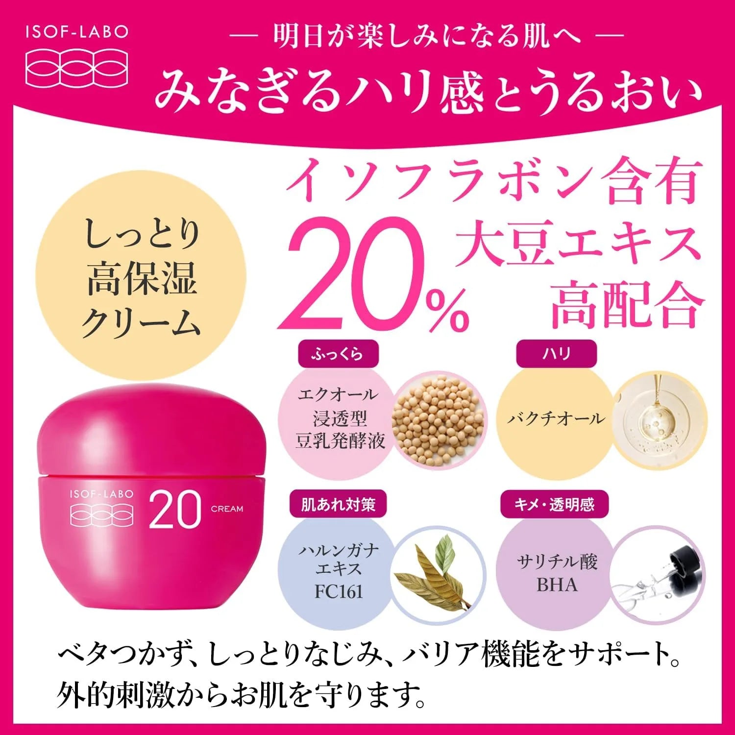Meishoku ISOF-LABO 20 Cream 40g