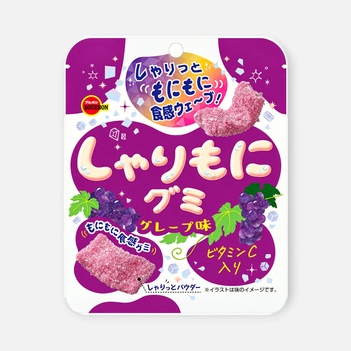 Bourbon Shari Moni Grape Gummies 57g