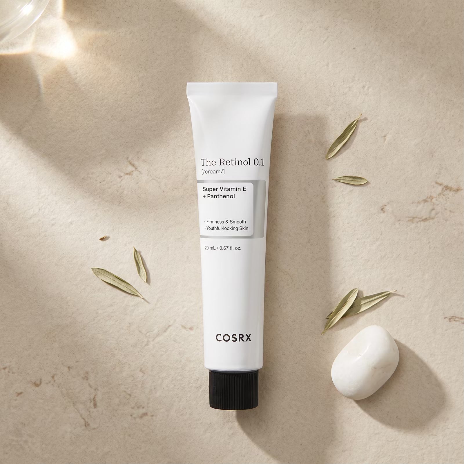 COSRX The Retinol 0.1 Cream 20ml (Korean) — GIFT TOP ANGLE