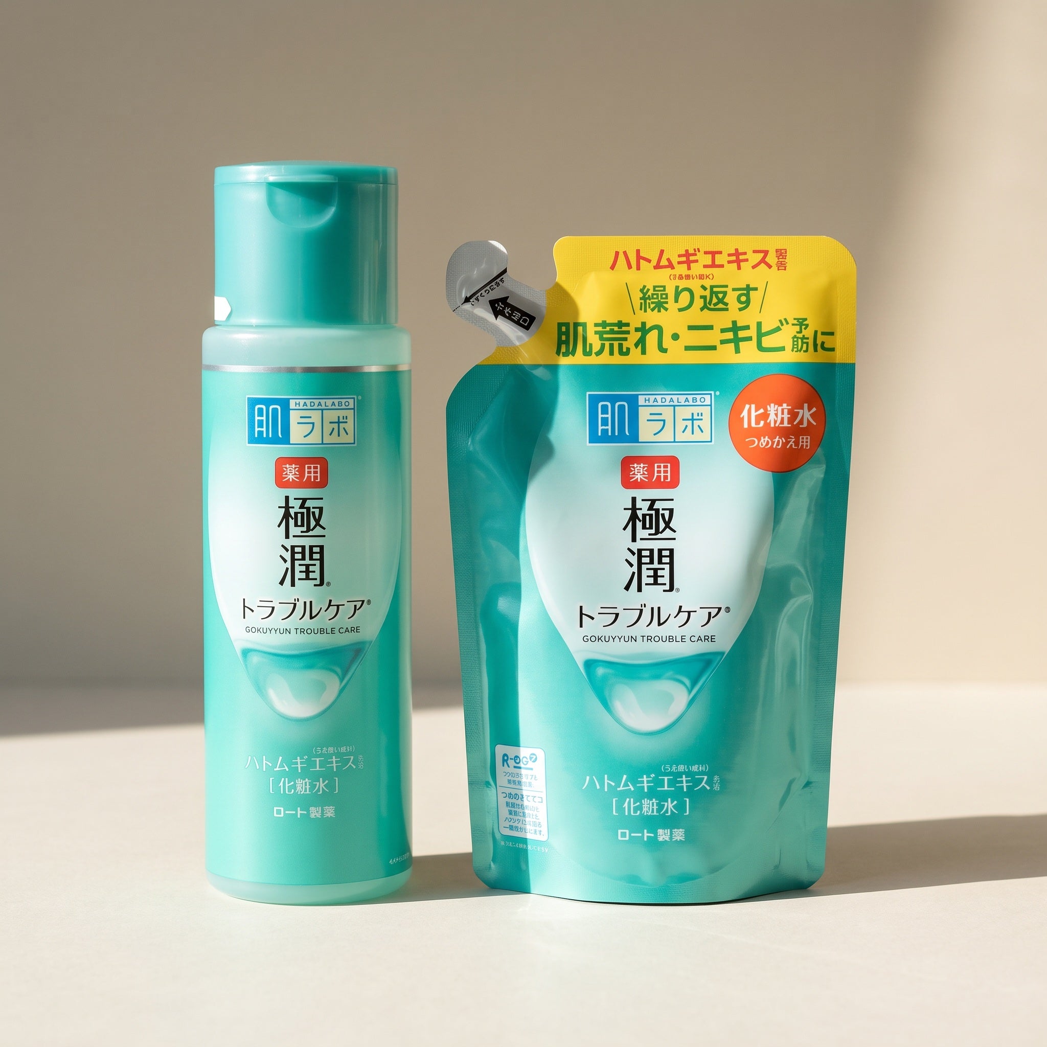 Hada Labo Acne Care Lotion + Refil Included 170ml+170ml — GIFT DEFAULT
