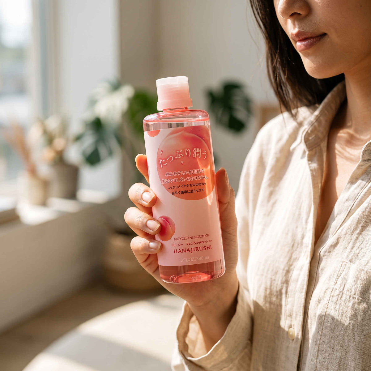 Hanajirushi Juicy Peach Cleansing Lotion 380ml — GIFT - ON HAND