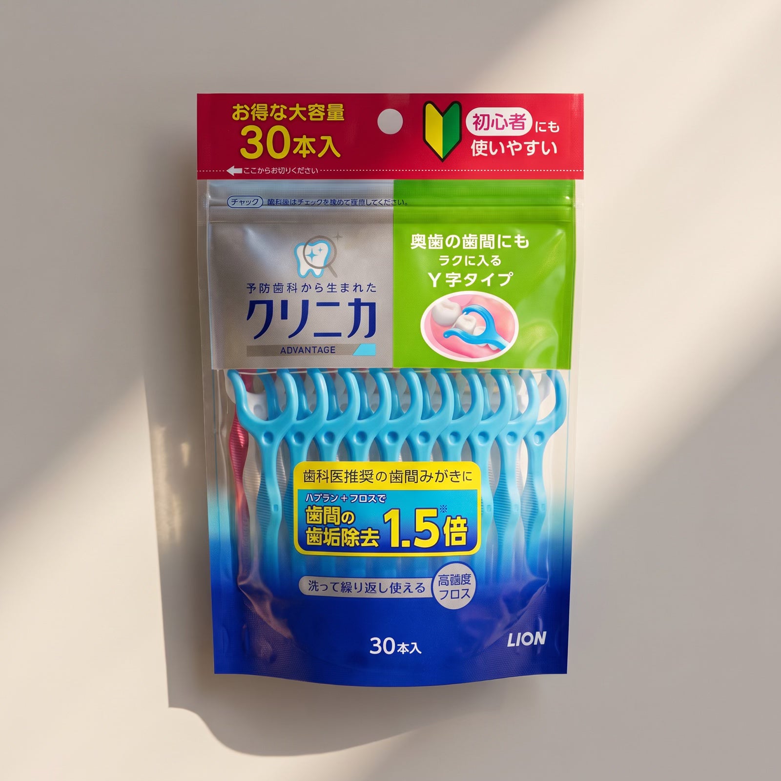 LION Clinica Advantage Dental Floss (30 units) — GIFT MACRO