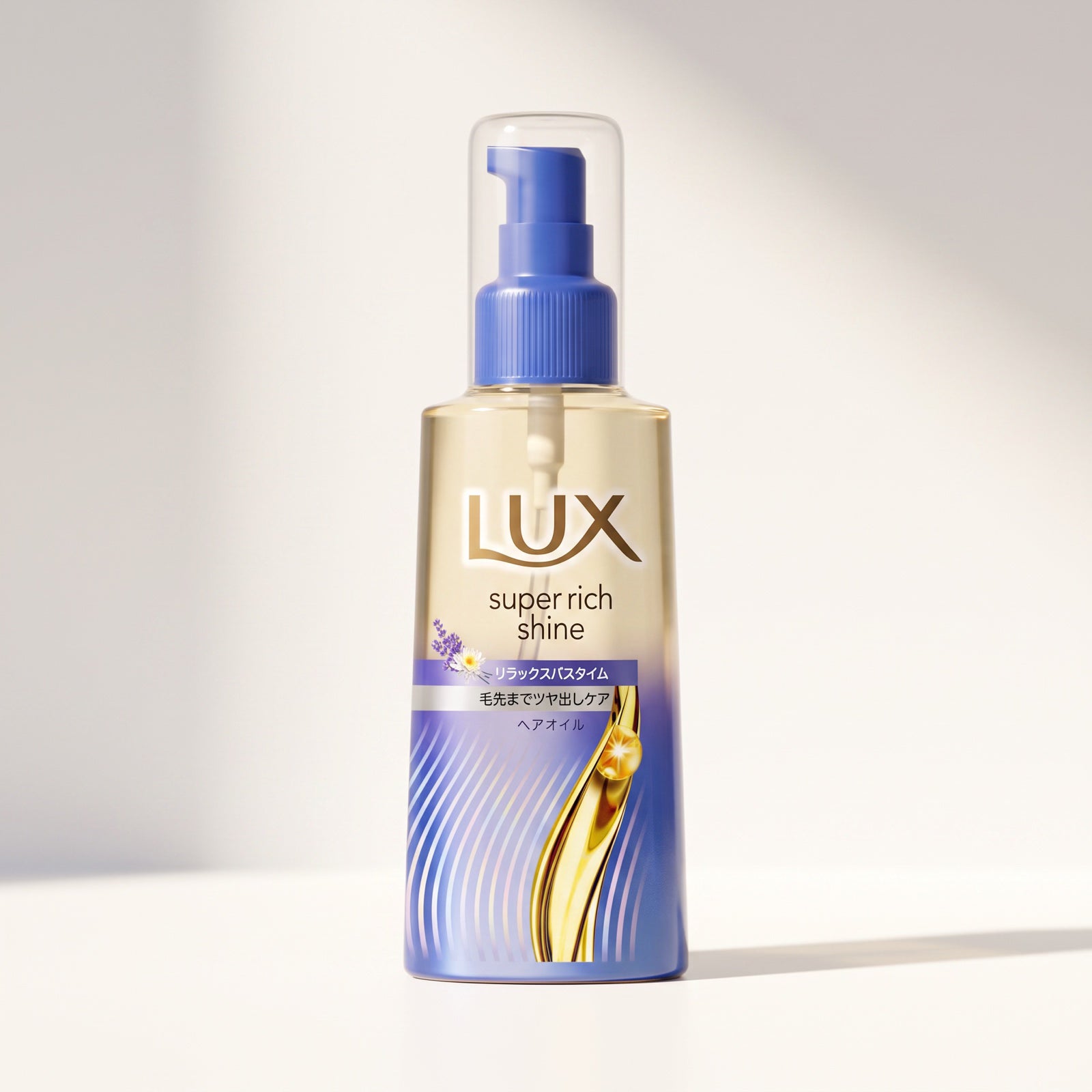 Lux Japan Super Rich Shine Relaxing Night Care Hair Oil 70ml — GIFT - MACRO