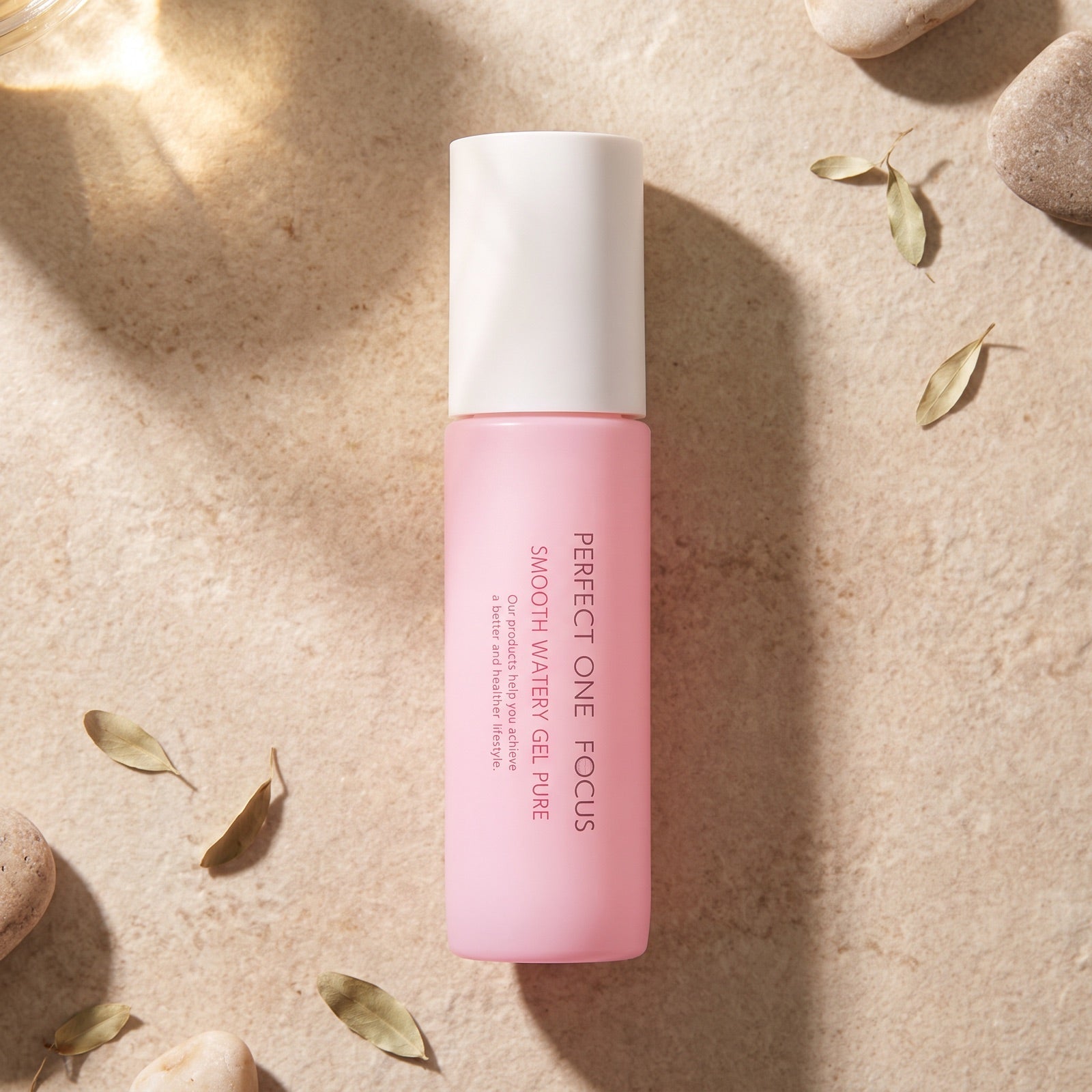 PERFECT ONE FOCUS Smooth Watery Gel Pure 90g — GIFT TOP ANGLE