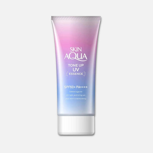 Skin Aqua Tone Up UV Essence Lavender SPF 50+ PA++++ 80g - Buy Me Japan