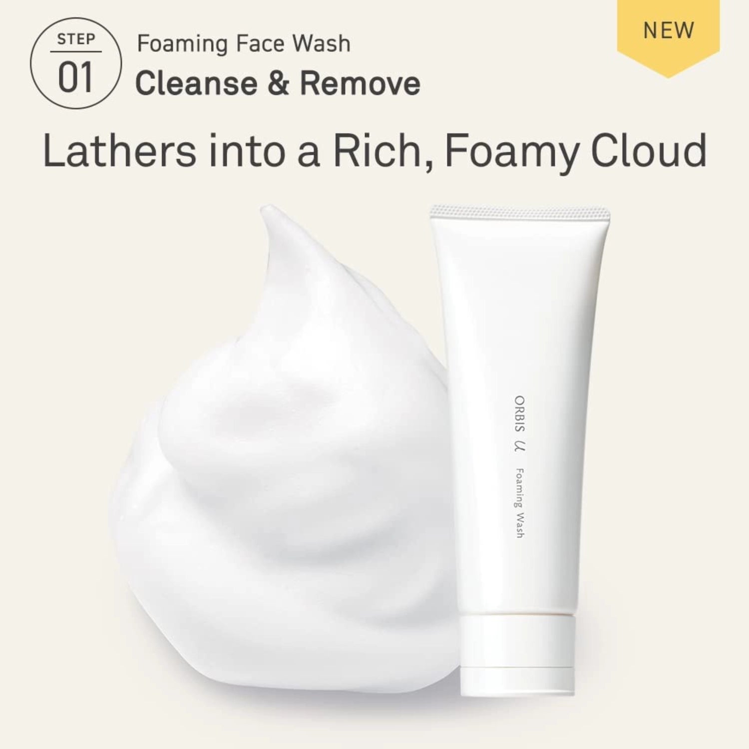 Orbis u Foaming Wash 120g - Buy Me Japan