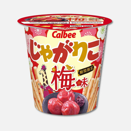 Calbee Jagarico Salted Ume (Plum) Flavored 52g - Buy Me Japan