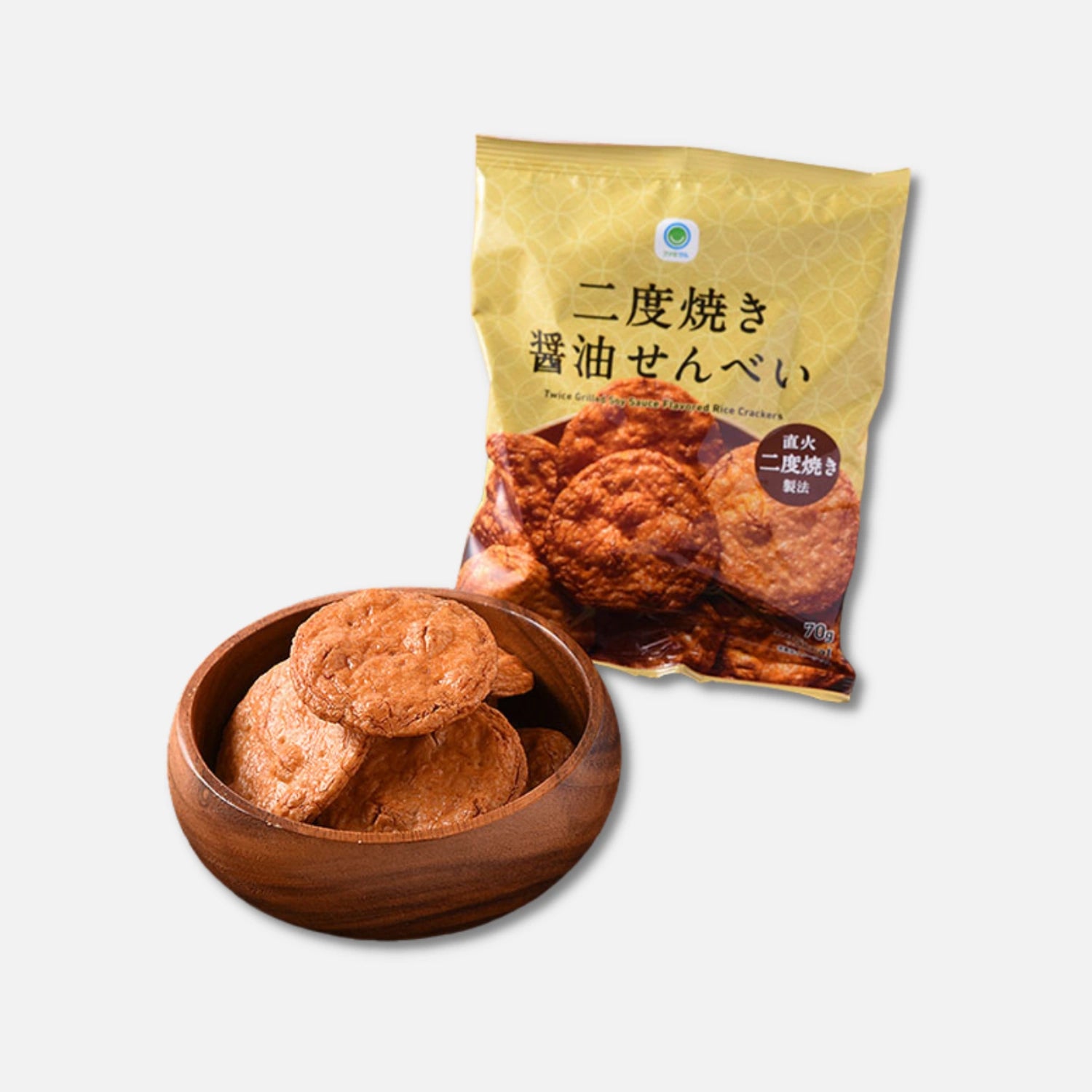 Famimaru Twice Grilled Soy Sauce Flavored Rice Cracker 70g - Buy Me Japan