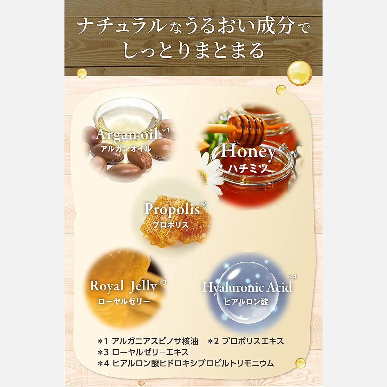 & Honey Deep Moist Shampoo, Treatment & Mask Set 440ml Each + 130g - Buy Me Japan