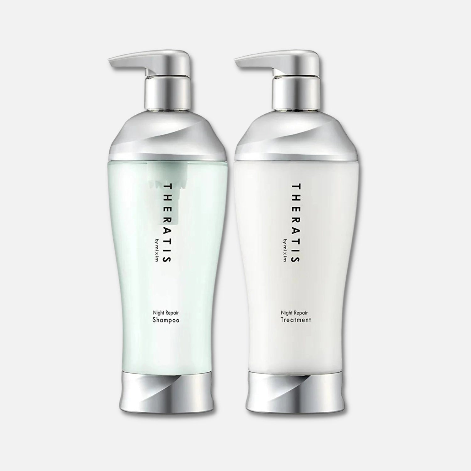 Theratis Night Repair Shampoo & Treatment Set 435ml Each - Buy Me Japan