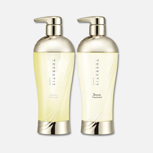 Theratis Dreamy Moist Shampoo & Treatment Set 435ml Each - Buy Me Japan