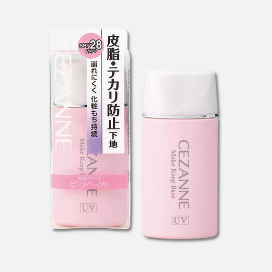 Cezanne UV Make Keep Base Pink Beige SPF 28 PA++ 30ml - Buy Me Japan