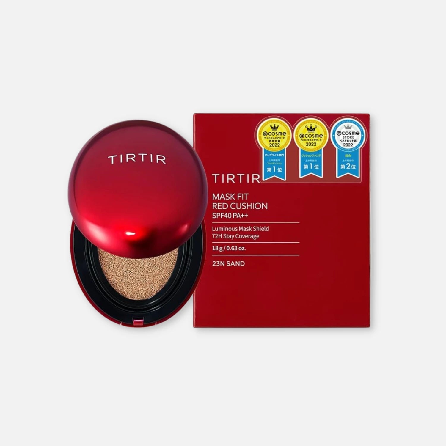 TIRTIR Mask Fit Red Cushion SPF 40 PA++ 18g (Various Shades) - Buy Me Japan