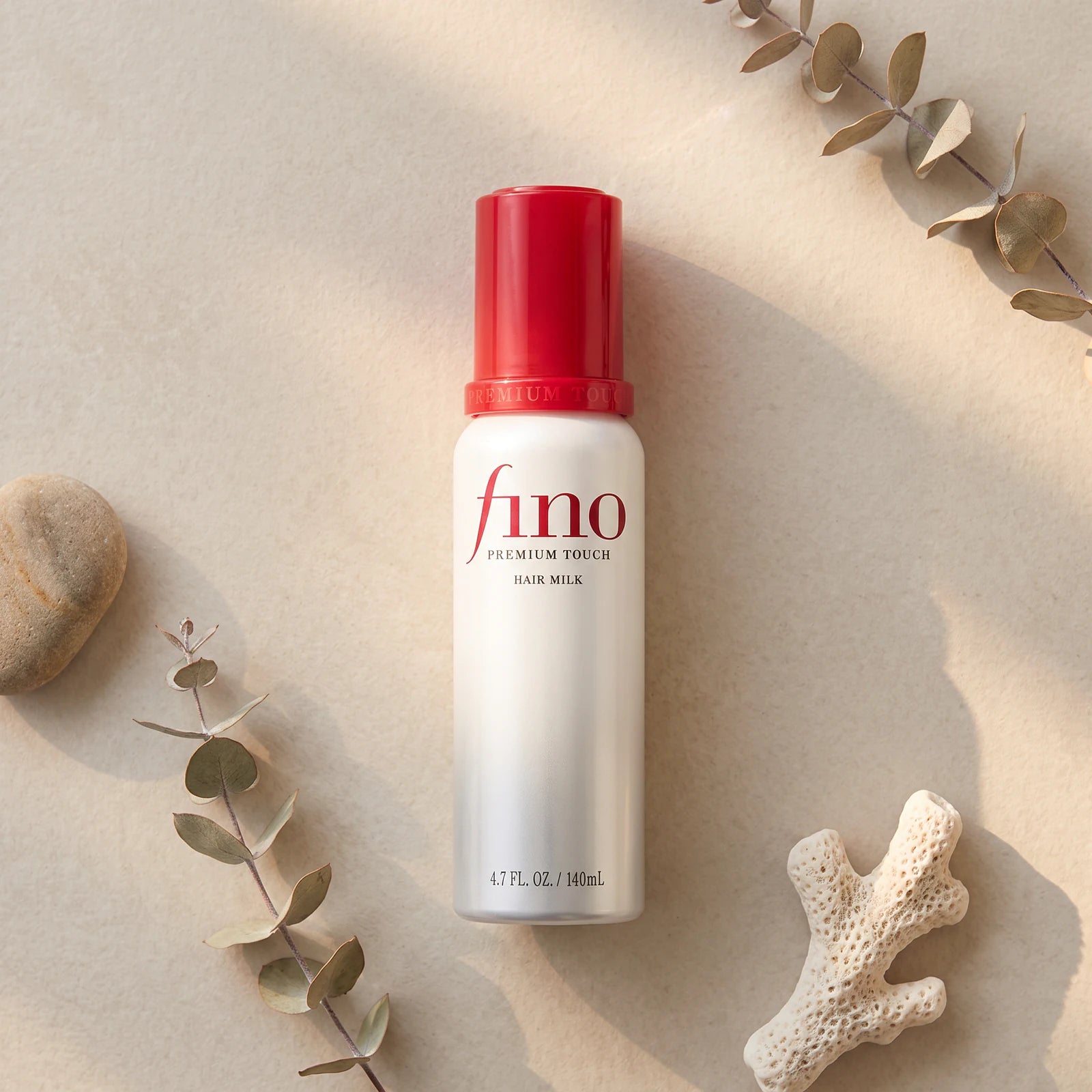 Shiseido Fino Premium Touch Hair Milk 140ml top angle