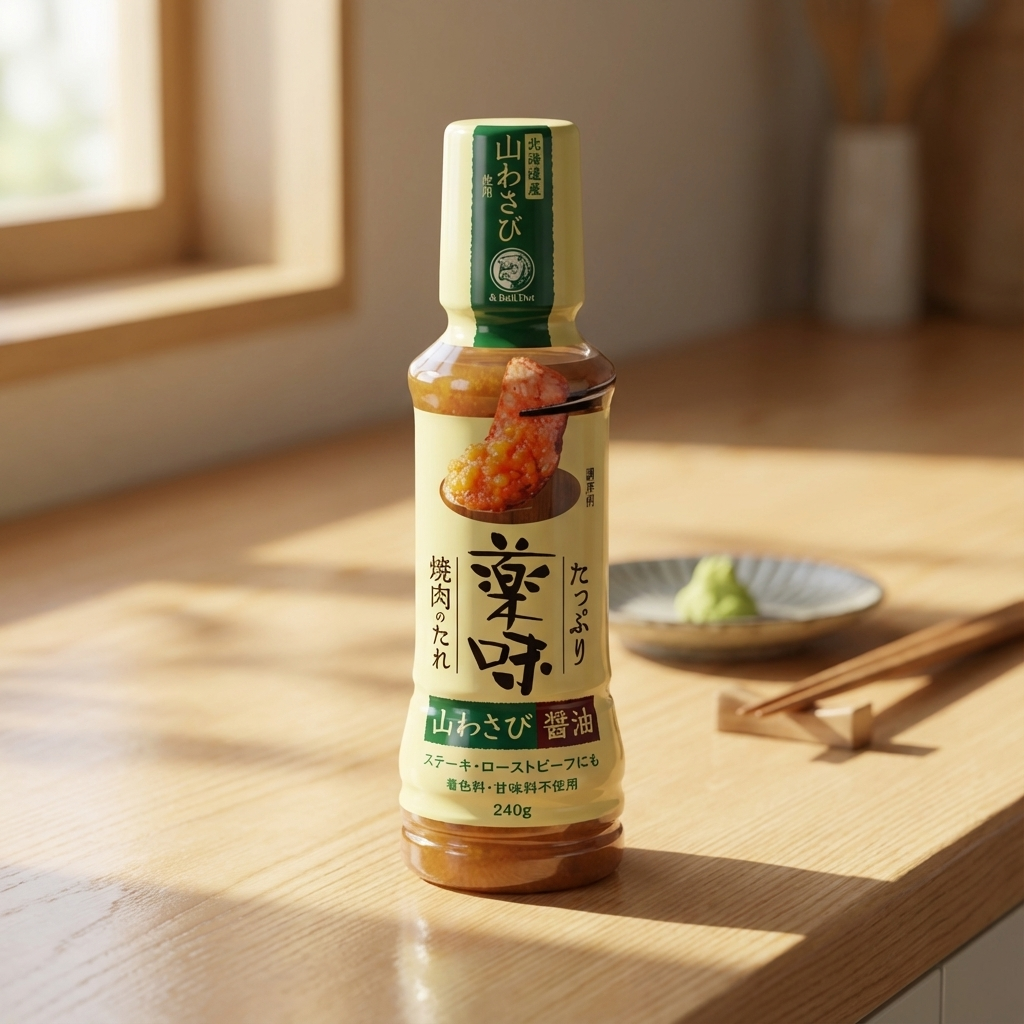 Bull-Dog Wasabi Shoyu Barbecue Sauce 240g