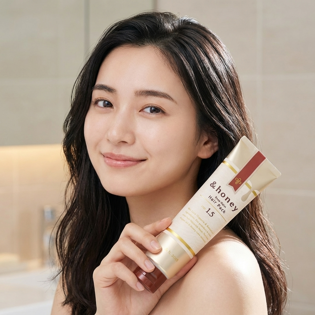 & Honey Deep Moist Hair Mask 130g