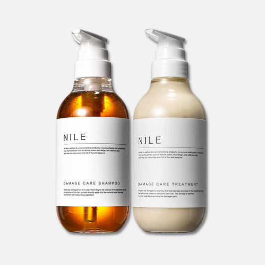 Nile Damage Care Shampoo & Treatment 400ml Each - Buy Me Japan