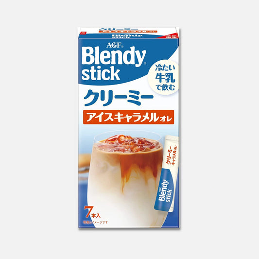 Blendy Stick Creamy Ice Caramel Au Lait 6.5g (Pack of 7) - Buy Me Japan