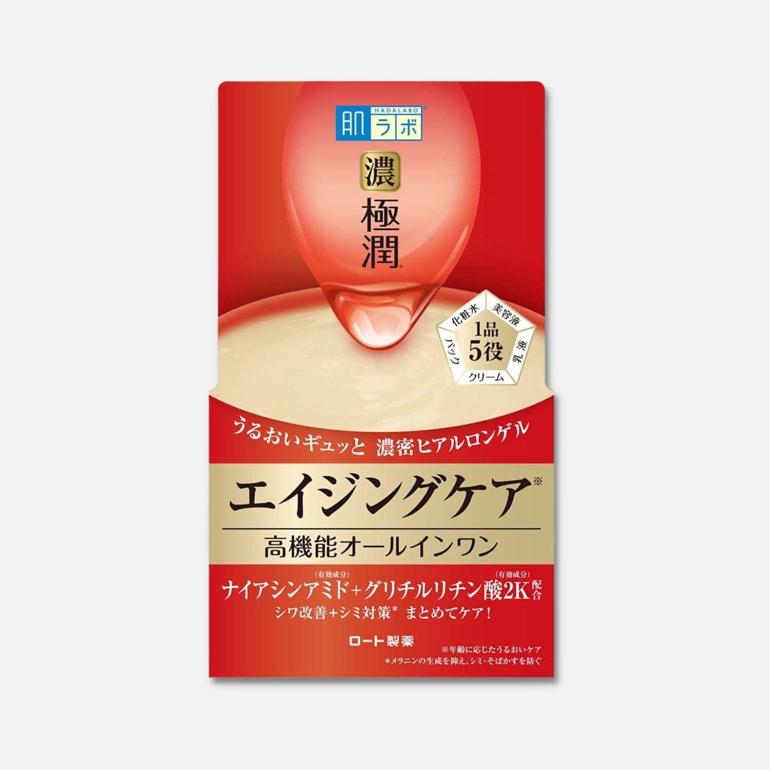 Hada Labo Ageing Care Gel Cream 100g - Buy Me Japan