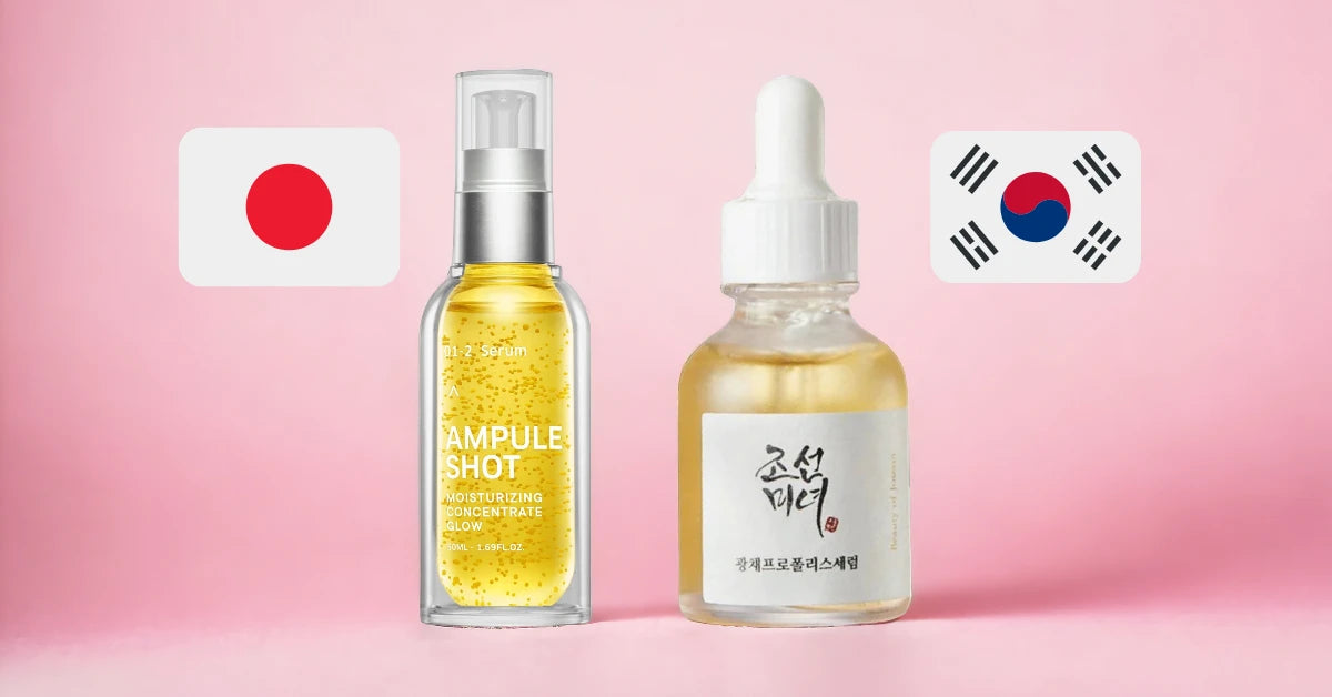 Exploring the Contrasts: Japanese Skincare vs. Korean Skincare