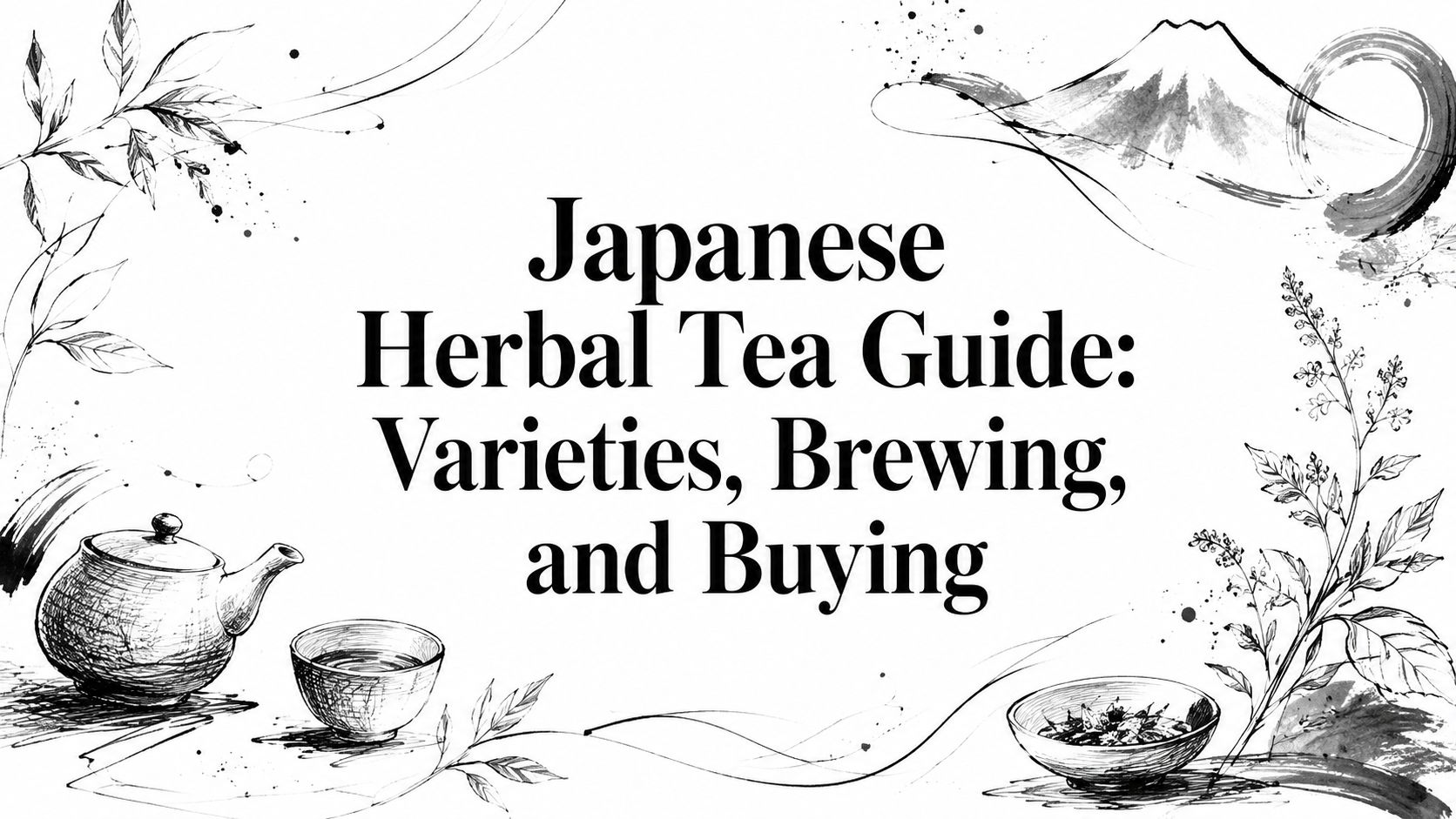 Japanese Herbal Tea Guide: Varieties, Brewing, and Buying