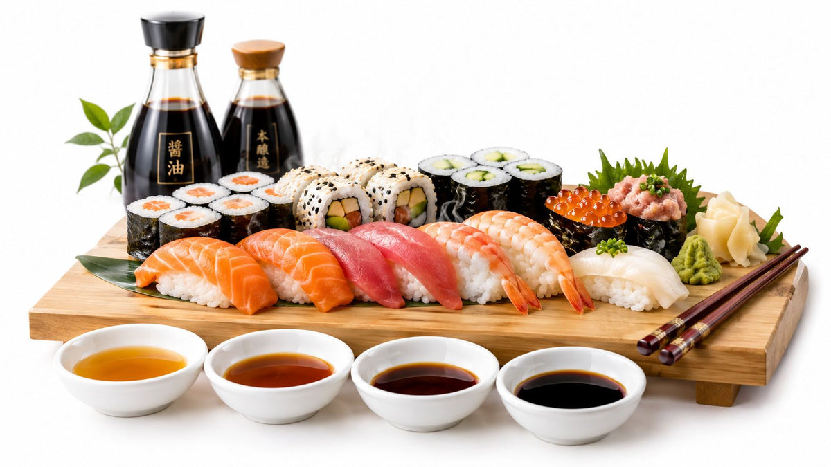 Japanese Soy Sauce for Sushi Types Flavors and How to Use